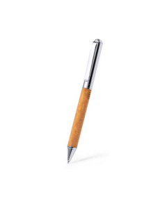 Set penna e roller in pelle riciclata