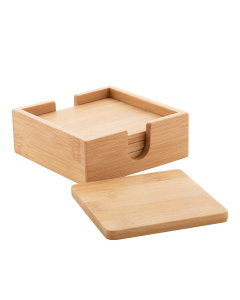 Set Sottobicchieri Bambù