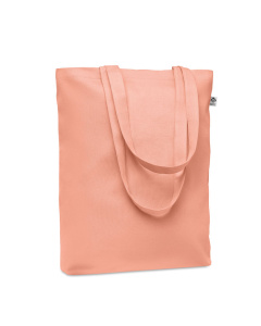Shopper in cotone biologico con manici lunghi EcoBag 270 gr