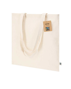 Shopper in cotone Fairtrade leggera e sostenibile | 140 gr