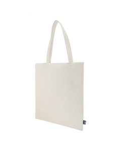 Shopper in feltro RPET colorato con manici lunghi