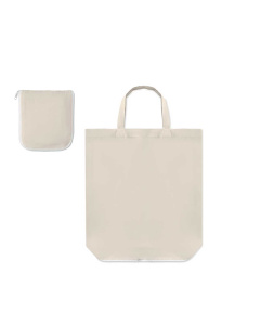 Shopper richiudibile in cotone con manici corti 100gr