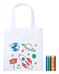 Shopper in TNT da Colorare 