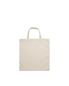 Borsa in cotone con manici corti | 140gr