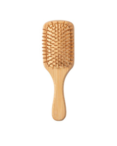 Spazzola per capelli in bambù