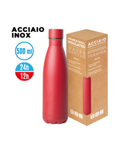 Borraccia termica acciaio inox 500 ml personalizzabile