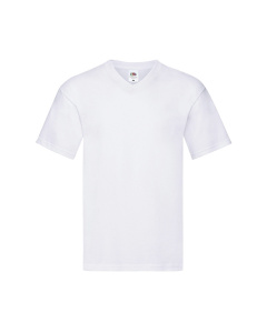 T-Shirt Scollo V Unisex Fruit of the Loom personalizzate