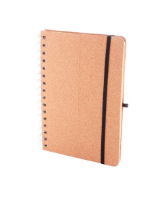 Taccuino in sughero con supporto per tablet