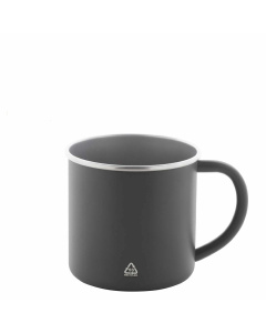 Tazza 300 ml in acciaio riciclato a parete singola