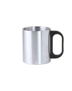 Tazza 330ml a doppia parete in acciaio riciclato