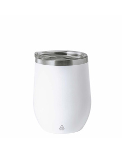Tazza termica 350 ml in acciaio riciclato senza manico