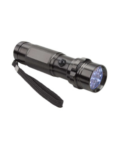 Torcia in alluminio con 14 LED in confezione regalo