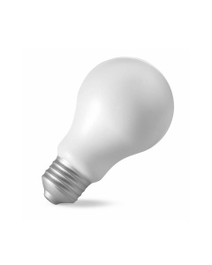 Antistress in schiuma PU a forma di lampadina