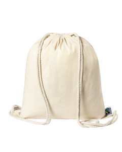 Zaino a sacca fairtrade da personalizzare