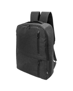 Zaino in poliestere RPET con tasche multiple e scomparto laptop