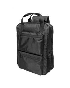 Zaino in poliestere twill RPET con vano laptop e tasca antifurto