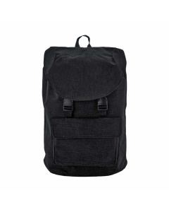 Zaino in RPET con chiusura a coulisse e scomparto per laptop