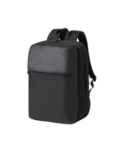 Zaino nero imbottito per pc 15” e tablet