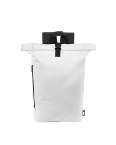 Zaino rolltop impermeabile in pelle pu riciclata