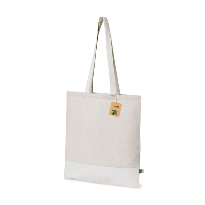 Shopper in cotone faitrade personalizzabile