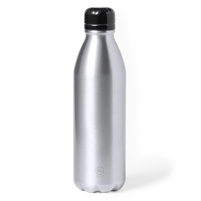 Borraccia alluminio riciclato da 750ml con tappo a contrasto