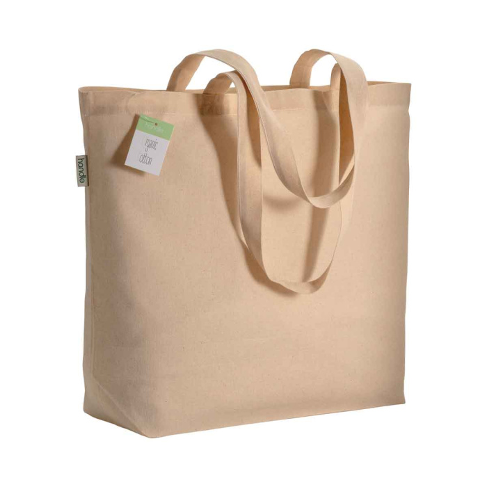 Shopper in cotone organico 50 x 38 x 15 cm