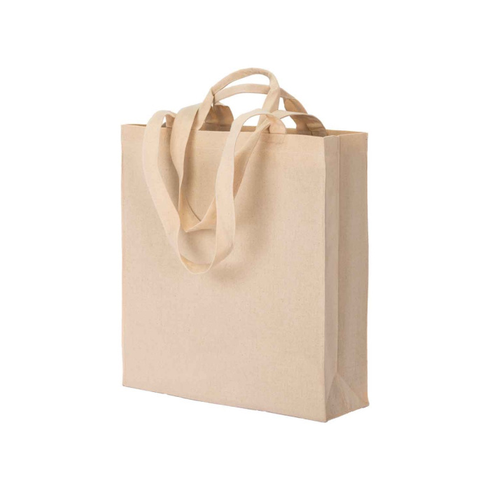 Shopper in cotone con doppi manici | 220 g |  36 X 40 X 12 