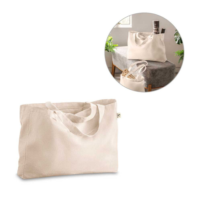 Borsa per la spesa in cotone | 50 x 37 x 12 cm | 280gr