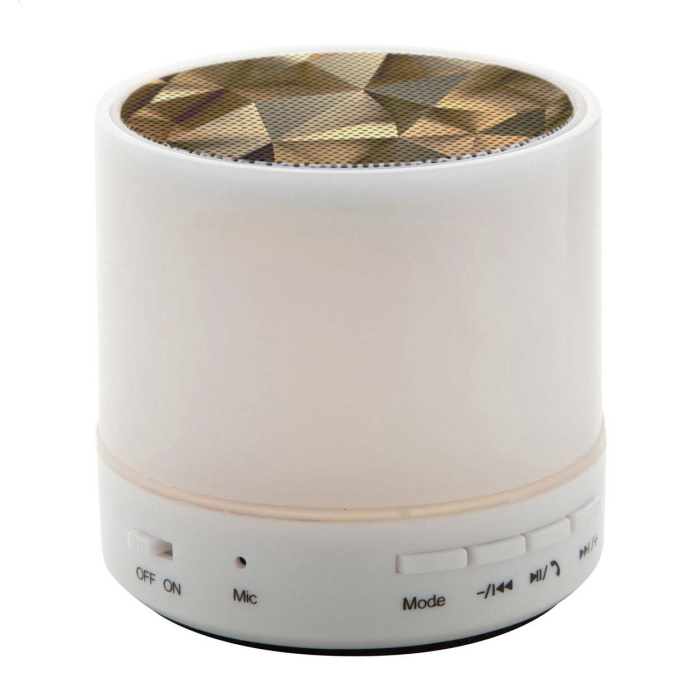 Altoparlante wireless con luce led multicolore e radio