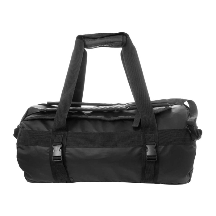 Borsa sportiva in pelle riciclata, impermeabile e trasformabile in zaino