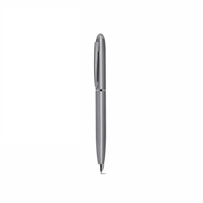 Penna a sfera in acciaio riciclato refill nero