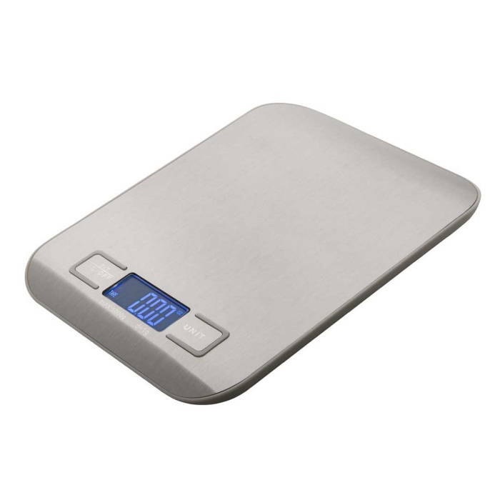 Bilancia da cucina digitale in acciaio inox 5 kg