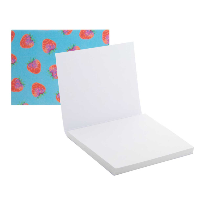 Blocco appunti 10x7,5 cm con note adesive da personalizzare 