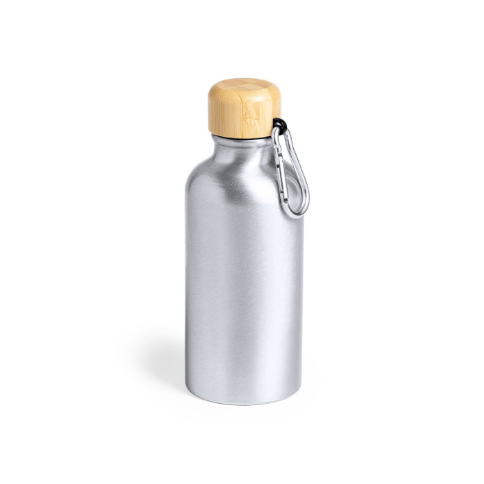 Borraccia 400ml con tappo in bambù