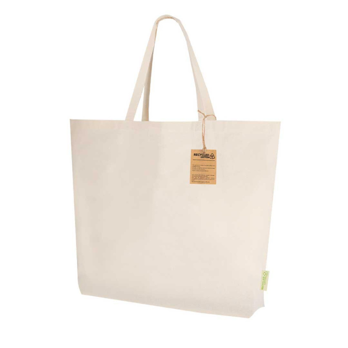 Borsa in cotone riciclato resistente ed ecologica | 220 gr