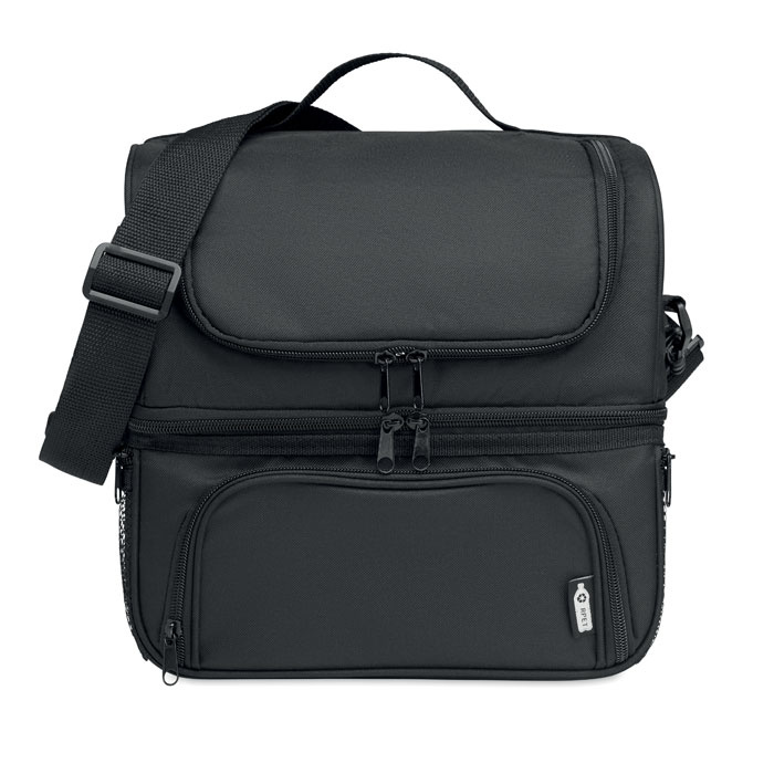 Borsa termica RPET doppio scomparto con lunch box