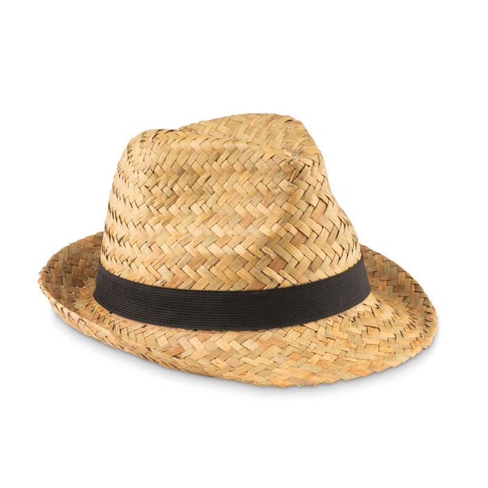 Cappello in paglia con banda personalizzabile