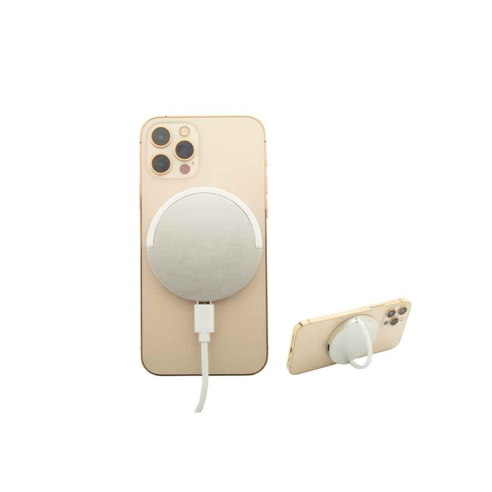 Caricatore wireless con anello smartphone