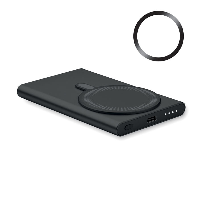 Caricatore wireless magnetico con power bank 5000 mAh