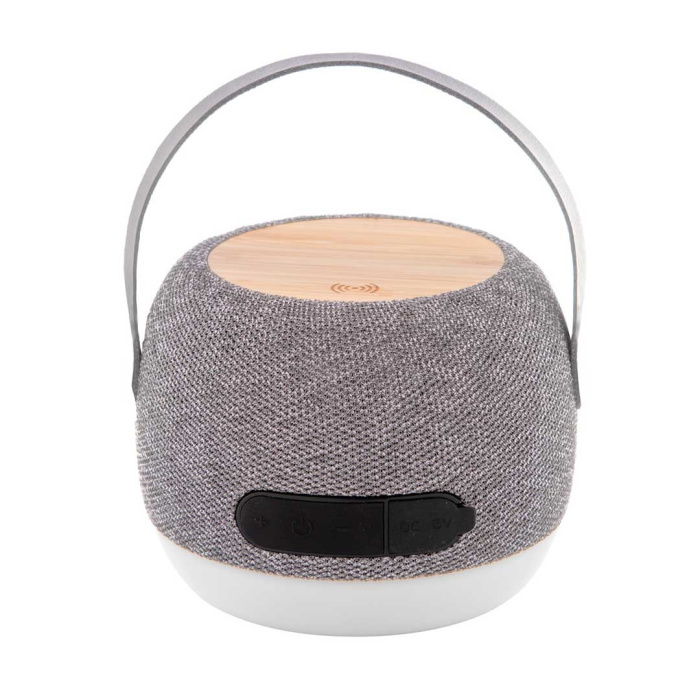 Cassa di design con caricabatterie wireless integrato