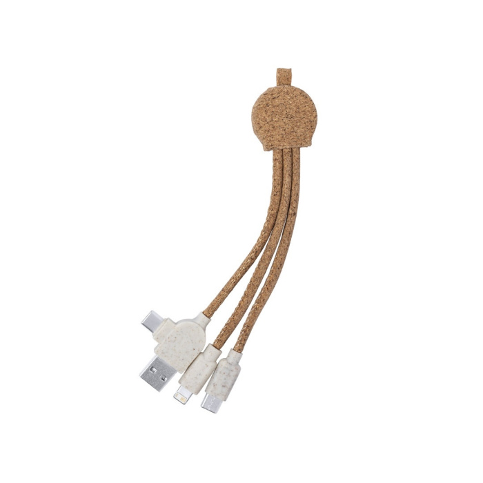 Cavetto 4 in 1 in sughero personalizzabile