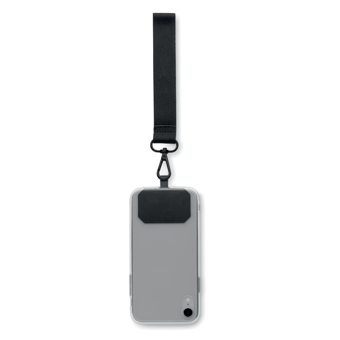 Cinturino da polso 2,5 cm con porta telefono