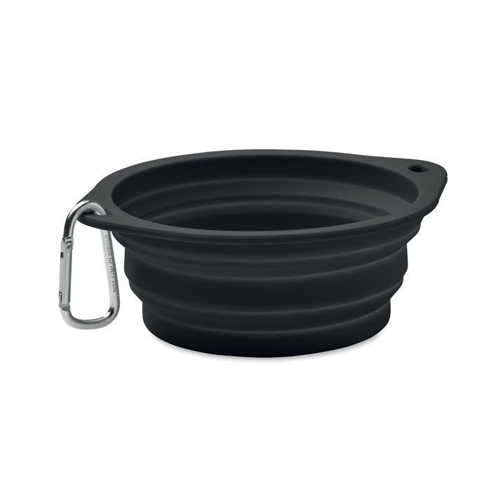 Ciotola viaggio in silicone pieghevole 350 ml
