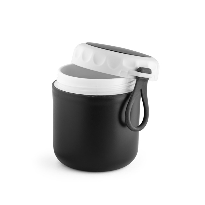 Contenitore termico 380 ml con maniglia in silicone