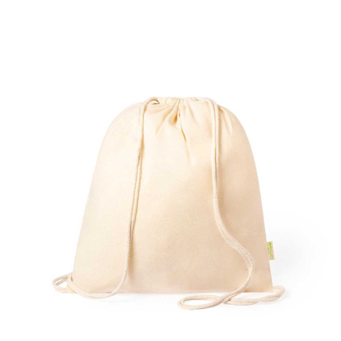 Sacca in cotone organico con coulisse leggera