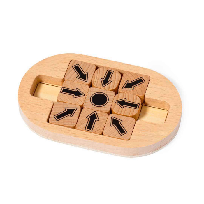 Gioco  di abilità in legno 9 pezzi