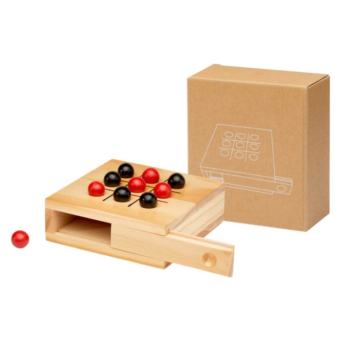 Gioco tris in legno Clicky