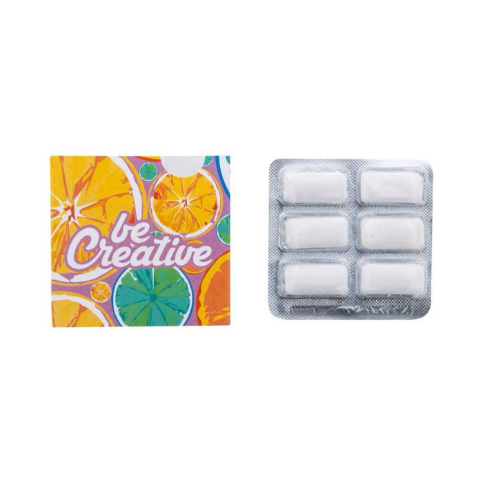 Gomme da masticare 6 pezzi senza zucchero