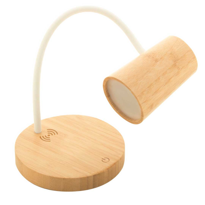 Lampada da tavolo multifunzione con caricatore wireless (15W)