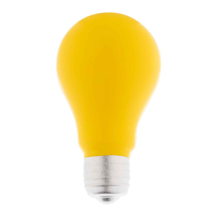 Antistress in schiuma PU a forma di lampadina